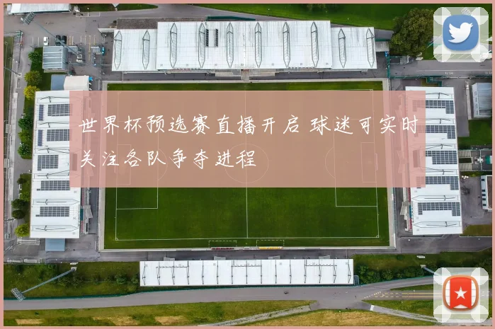 世界杯预选赛直播开启 球迷可实时关注各队争夺进程